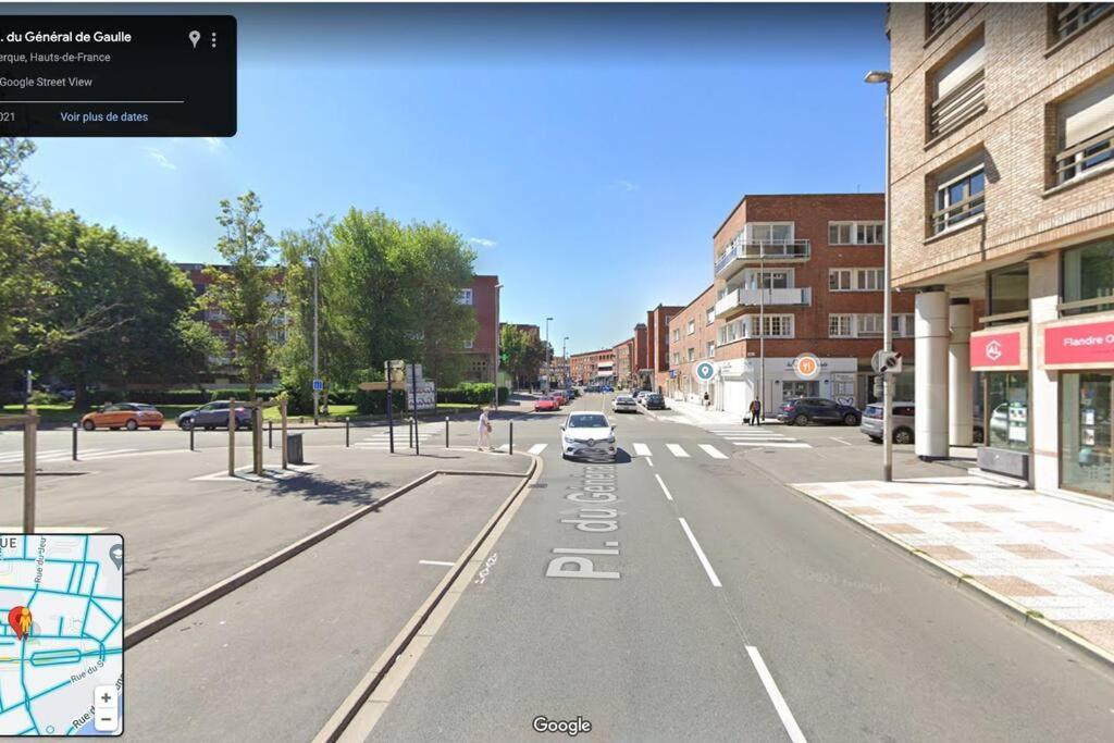 Grande Chambre Dans Loft A Deux Pas De La Plage Dunkirk Exterior foto
